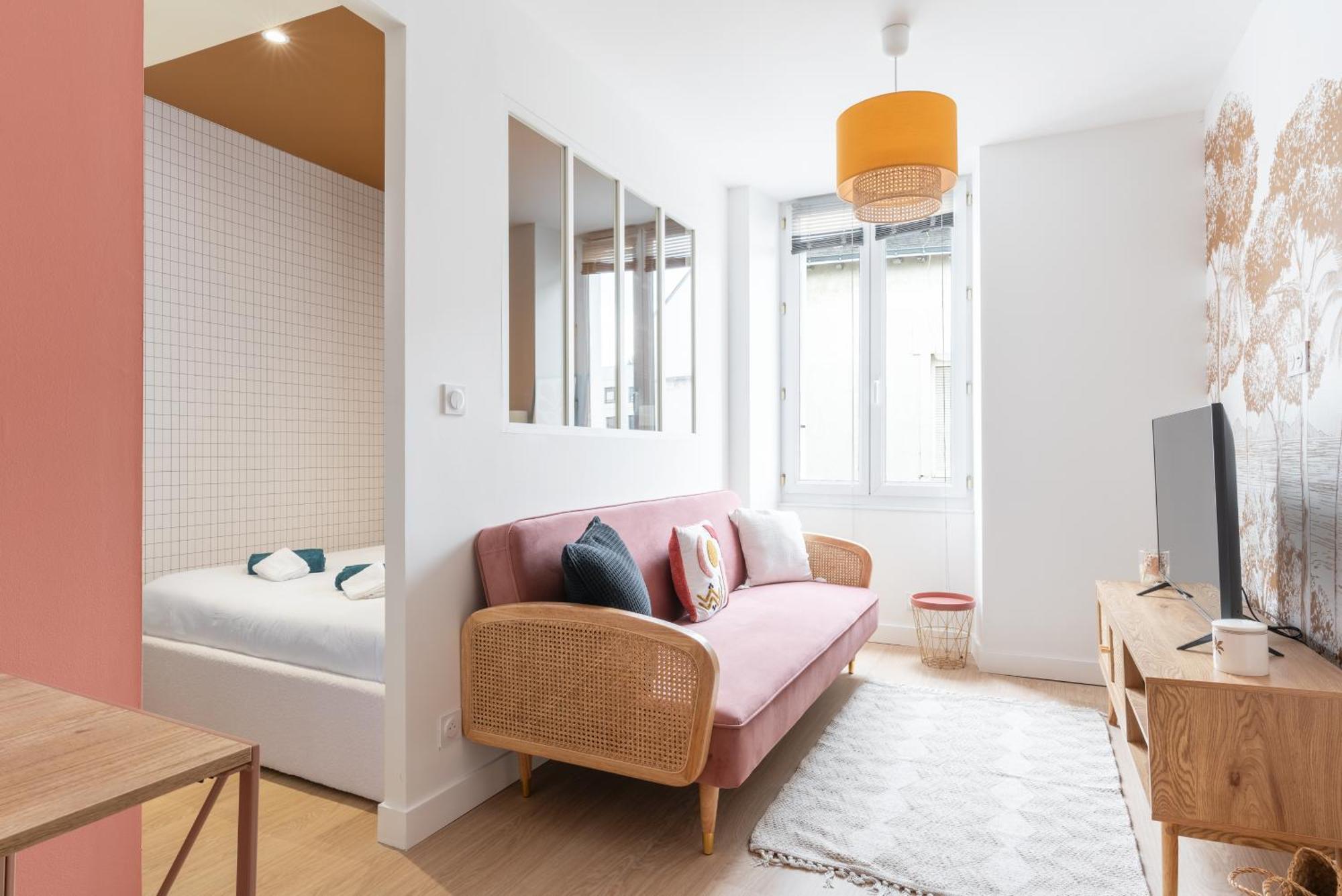 Appartement Elegant Proche Tramway & Centre-Ville Nantes Exterior photo